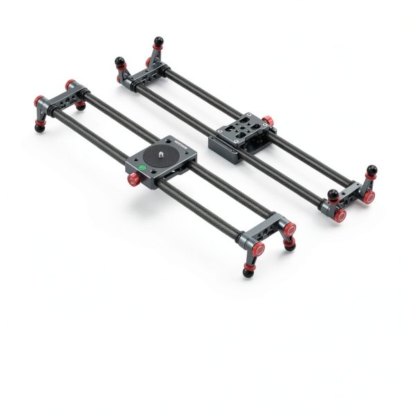 Neewer Carbon Fiber Camera Slider with Ball Head Phone Clamp-8