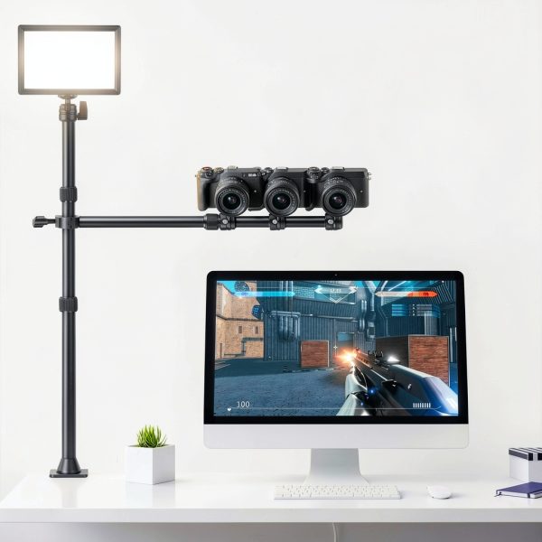Neewer Table Tripod Light Stand Phone Holder Ball Head-2