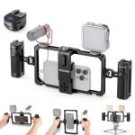 Neewer Universal Phone Cage Video Rig Bluetooth Shutter Side-0