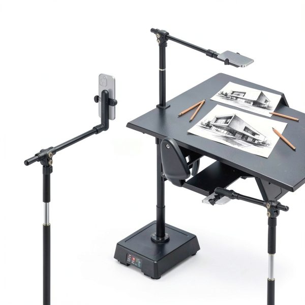 Neewer Basics Phone Mount Stand Metal Desk Tripod Content-5