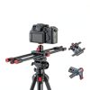 Neewer Carbon Fiber Camera Slider with Ball Head Phone Clamp-1