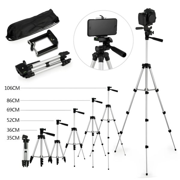 Traveler Tripod Aluminum Stable Adjustable for Photographers-4