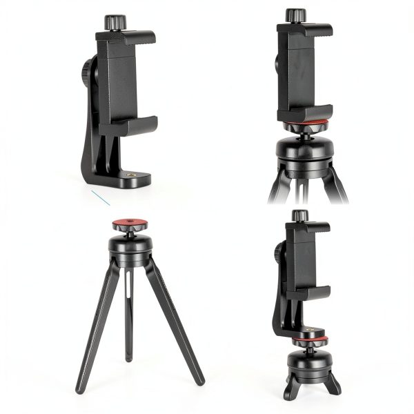 Neewer Smartphone Holder Tripod Mount 360 Rotation Durable-2