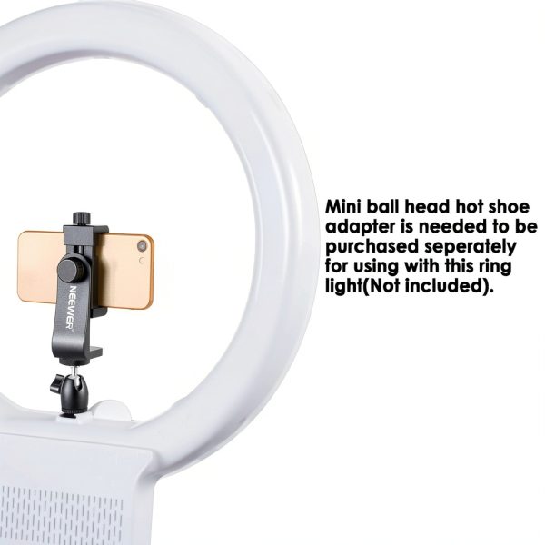 Neewer Smartphone Holder Tripod Mount 360 Rotation Durable-4