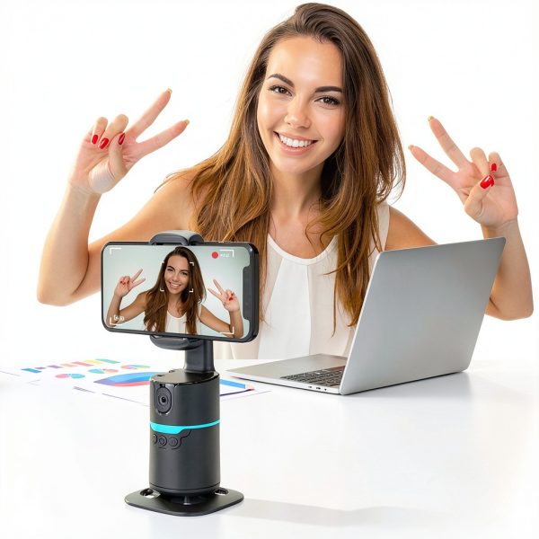 Pavo AI Tracking Phone Holder for Content Creators-1