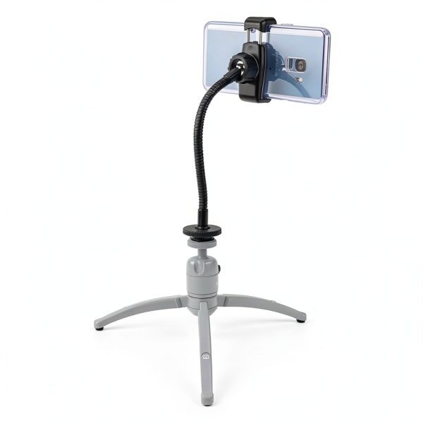Fotodiox Flexible Gooseneck Phone Mount Aluminum Vlogging-1