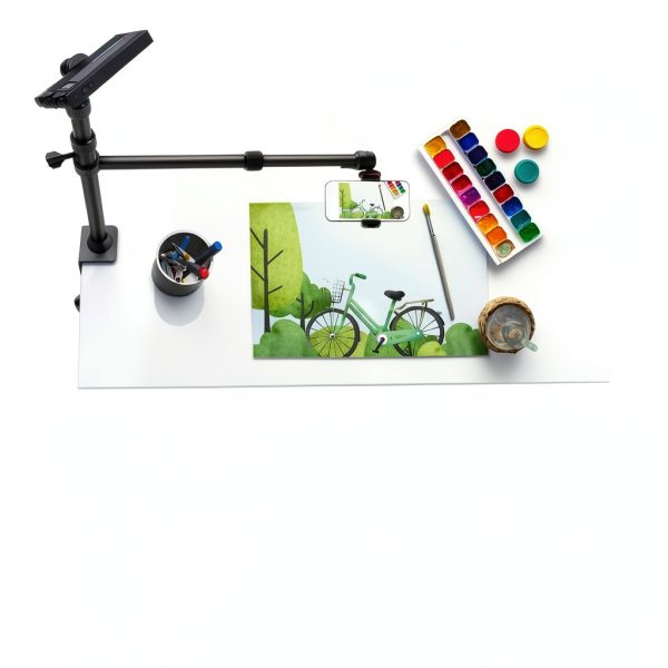 Neewer Table Tripod Light Stand Phone Holder Ball Head-3