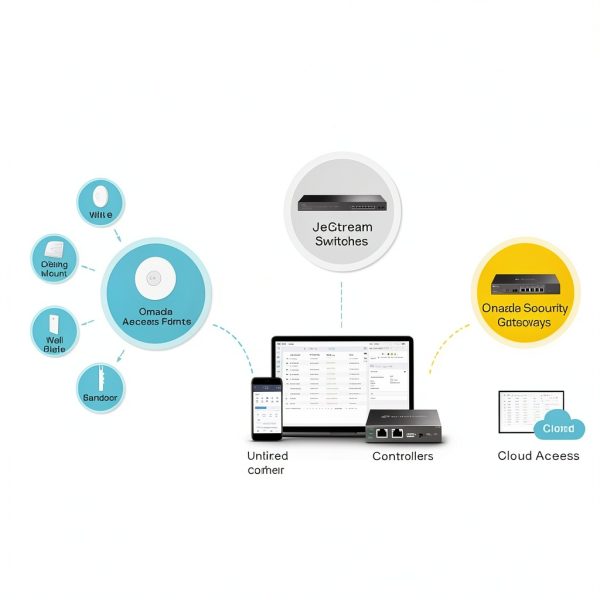 TP-Link TL SG2210MP 10‑Port Gigabit Switch and 8 PoE+ Ports and 2 SFP-2
