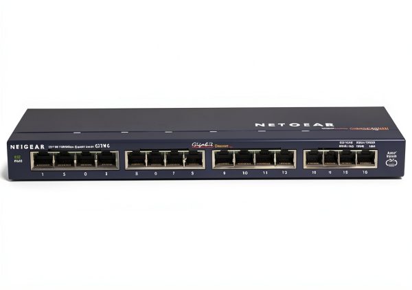 NETGEAR 16-Port Gigabit Ethernet Unmanaged Switch GS116v2 Blue-1