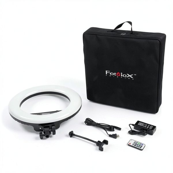 Fotodiox Selfie Starlite 18" 100W RGB LED Ring Light with Phone Clamp-1