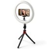 Vivitar 10-Inch LED Ring Light with Adjustable Color Temperature, 3-0