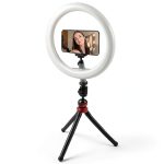 Vivitar 10-Inch LED Ring Light with Adjustable Color Temperature, 3-0