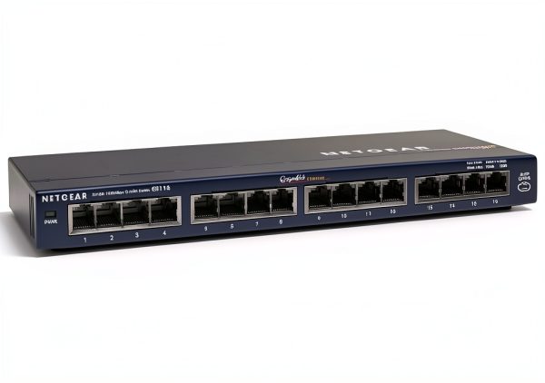 NETGEAR 16-Port Gigabit Ethernet Unmanaged Switch GS116v2 Blue-0