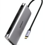 UGREEN 9-in-1 USB-C Docking Station 100W PD Dual HDMI/VGA Ethernet-0