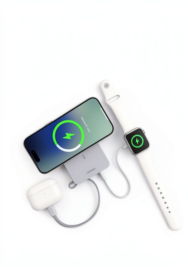 UGREEN MagFlow Qi2.2 Magnetic Power Bank 10000mAh 25W Wireless-4
