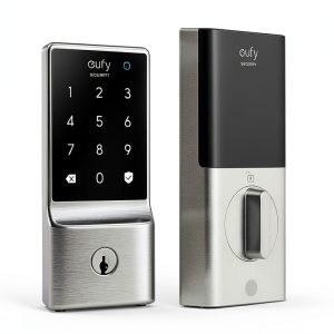 eufy Smart Lock C210 WiFi Deadbolt with Keypad Biometric Access White-0