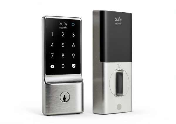 eufy Smart Lock C210 WiFi Deadbolt with Keypad Biometric Access White-0