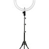 Sunpak 19" Bi-Color Ring Light Vlogging Kit Stand and Bluetooth Remote-0