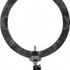 Sunpak 19" Bi-Color Ring Light Vlogging Kit Stand and Bluetooth Remote-1