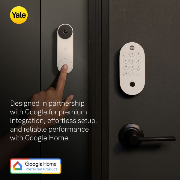 Yale Smart Lock with Matter, Ash Color, Google Home Compatible-1