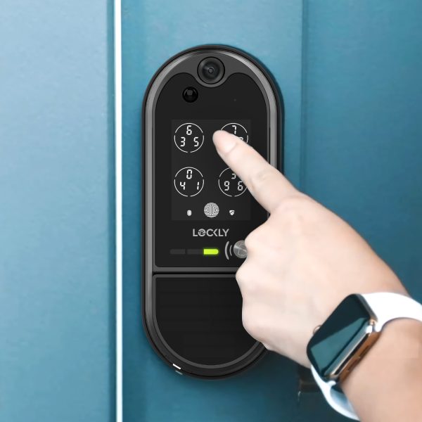 Lockly Vision Elite Smart Lock Deadbolt with-8
