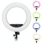 Fotodiox Selfie Starlite 18" 100W RGB LED Ring Light with Phone Clamp-0