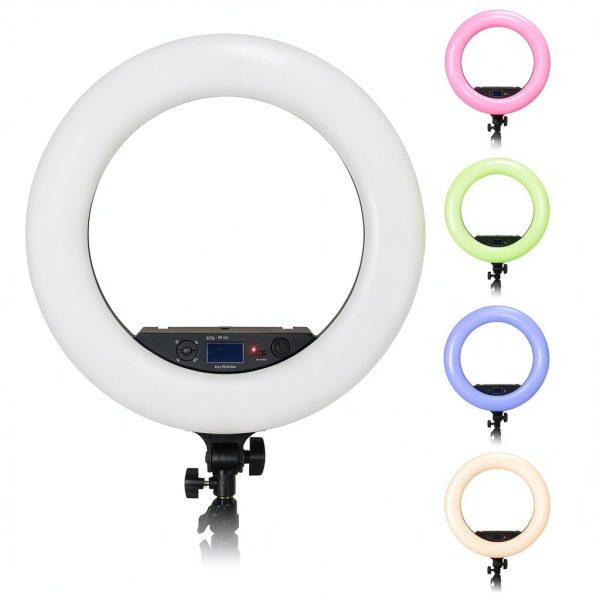 Fotodiox Selfie Starlite 18" 100W RGB LED Ring Light with Phone Clamp-0