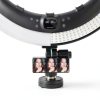 Neewer 19 Inch Ring Light Tripod, 3 Phone Holders, Bluetooth Control-3