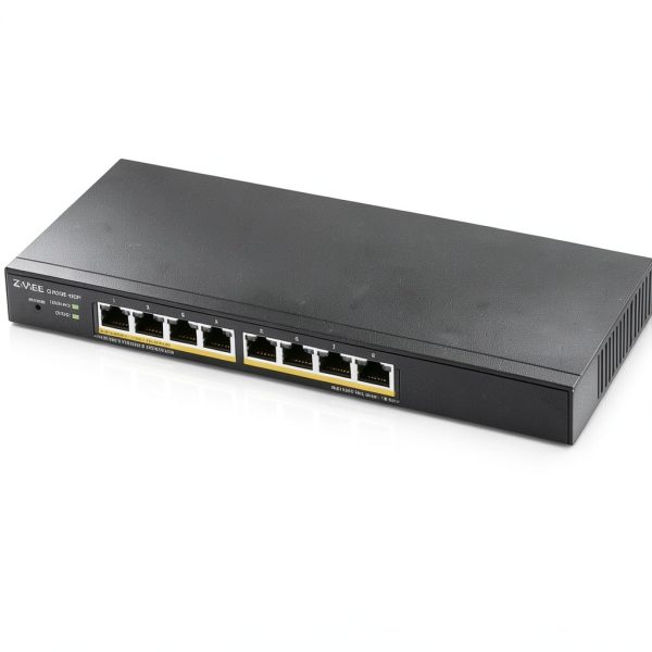 Zyxel GS1915-8EP 8 Port Gigabit Smart Managed PoE Switch with-2