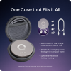 Ozlo Sleepbuds Hard Shell Travel Case with Felt Lining & Mesh Pocket-4