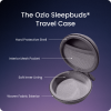 Ozlo Sleepbuds Hard Shell Travel Case with Felt Lining & Mesh Pocket-3